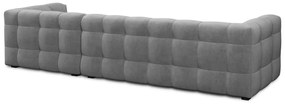 Vesta szürke bársony kanapé, jobb oldali - Windsor &amp; Co Sofas
