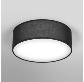 Osram - mennyezeti lámpatest ORBIS PARIS 1xE27/25W/230V átm. 30 cm fekete