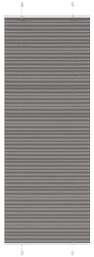 pliszírozott redőny antracit 70x200 cm szövetszélesség 69,4 cm