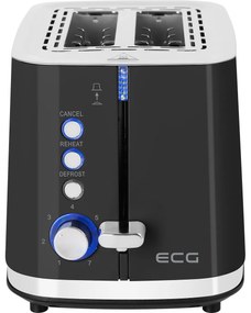 ECG ST 2766 Vintage Nero kenyérpirító sütő