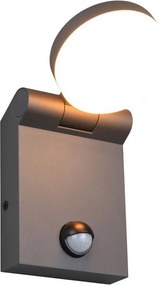 TRIO 245569142 ADOUR Fali Lámpa Mozgásérzékelővel Antracit LED IP44