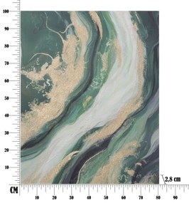 Falfesték zöld 80x2,8x100cm