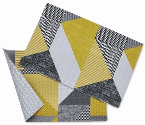 Textil tányéralátét szett 2 db-os 46x30 cm Larsson Geo – Catherine Lansfield