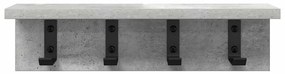 Fali Kabáthorog Beton szürke 40 x 10.5 x 10.5 cm Faanyag
