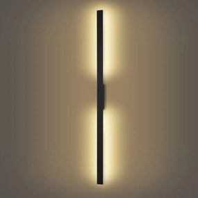 Brilagi - LED kültéri fali lámpa LUNA LED/30W/230V 3000K IP65 150 cm fekete CRI 90