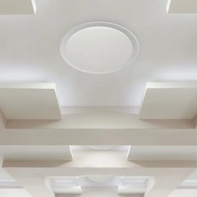 LED Dimmelhető mennyezeti lámpa LED/72W/230V 3000-6500K átm. 67 cm fehér + távirányító