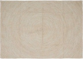 vidaXL Területszőnyegek Természetes és Fehér 160 x 230 cm Juta