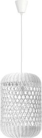 NOVA LUCE 9587162 AURORA Egyágú Függesztett Lámpa Rattan E27 IP20