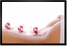 Poszterek keretben 60x40 Pihenés a SPA-ban Orchideák