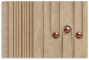 Gario Vászonkép Dombornyomott textúra 3D Méret: 90 x 60 cm