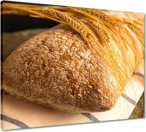 Vászonkép 50x40 Természetes rozskenyér