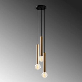 Aranyszínű függőlámpa ø 22 cm Tempo – Opviq lights