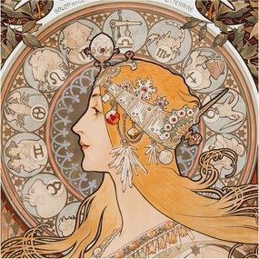 Fotótapéta Flizelin Hálószoba fal Zodiákus elegancia 250x250