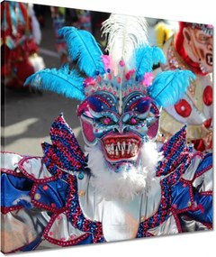 Vászonkép 50x50 Farsangi maszkok