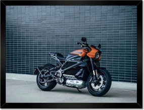 Poszterek keretben 40x30 Harley Davidson Motorkerékpár