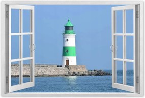 Poszterek 90x60 Világítótorony Tenger