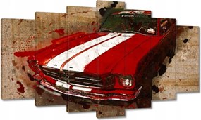 Képek 140x80 Piros Ford Mustang Usa