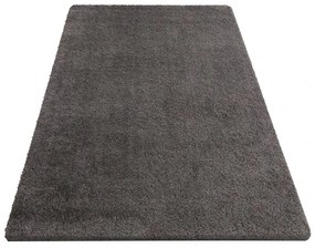 Stílusos szőnyeg sötét szürke színben Szélesség: 200 cm | Hossz: 290 cm