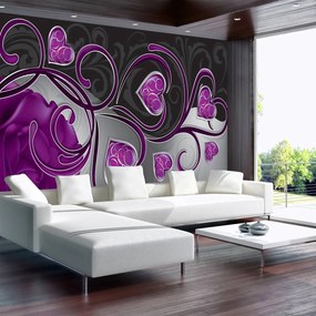 Fotótapéta - Virágos művészet - absztrakt (152,5x104 cm)