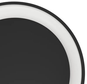 Eglo 901251 - LED Dimmelhető mennyezeti lámpa LORETELLO LED/12W/230V fekete + + távirányító