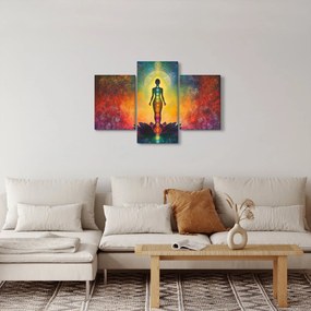 Kép - Nő és csakrák (90x60 cm)