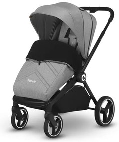Lionelo - MIKA 2 az 1-ben kombinált babakocsi Grey Stone
