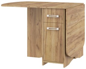 Széthúzható étkezőasztal Elston X (arany craft) (4 6 fő részére). 1051406