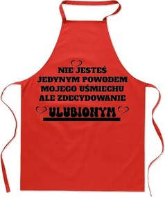 Konyhai kötény Valentin napra Te vagy az egyetlen oka a mosolyomnak