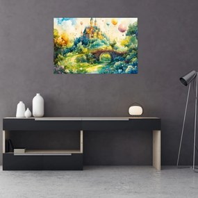 Kép - Mesebeli kastély (90x60 cm)