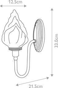 Elstead Lighting BLAKE BATH-BLAKE3-RG Fali lámpa 1x3.5W/G9 3000K 320LM IP44