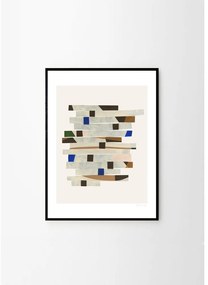 Poszter 50x70 cm Cut up Stripes – Berit Mogensen Lopez – The Poster Club