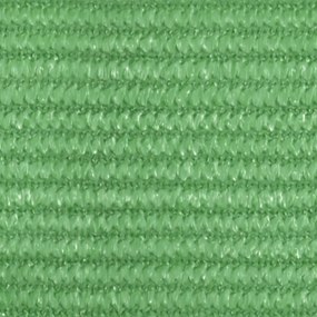 világoszöld négyszögletű HDPE napvitorla 160 g/m² 2,5x5 m