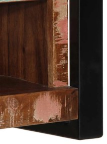 TV szekrény 80x30x35 cm tömörfa, újrahasznosított fa