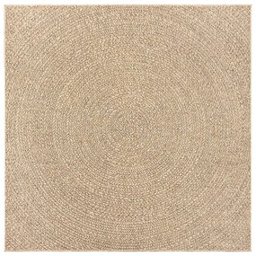 ZIZUR juta hatású beltéri és kültéri szőnyeg 200x200 cm