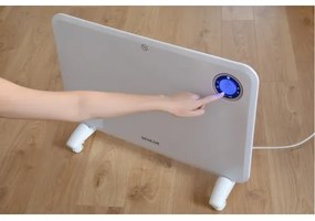 Sencor - Konvektor LCD-kijelzővel és termosztáttal 750W/1500W/230V IP24