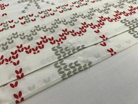 Pamut ágyneműhuzat NORDIC JOY fehér Ágyneműhuzat mérete: 70 x 90 cm | 140 x 200 cm