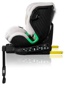 Lionelo HARMONY i-Size 40-150 cm forgatható autósülés alapzattal, bézs