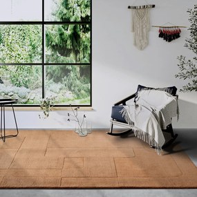 Barna kézi szövésű gyapjú szőnyeg 160x230 cm Charlotte – Villeroy&amp;Boch