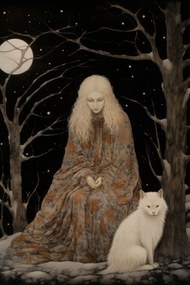 Poszter 61x91,5cm Erdei őrző