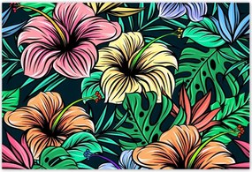 Poszterek 185x125 Monstera Zöld levél