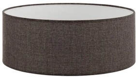 LED állólámpa TUNJA 1xE27/20W/230V, átmérő 38 cm, matt króm/barna