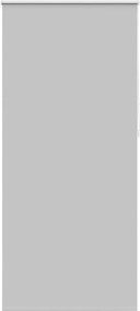 vidaXL sötétítő roló 84,4 x 230 cm, szövetszélesség 80 cm, szürke