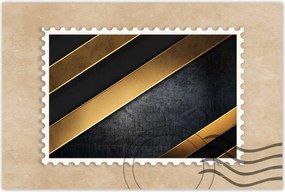Poszterek 60x40 Arany csíkok