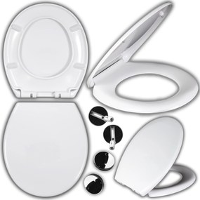 Wc Ülőke Lassan Záródó Kemény Levehető Univerzális