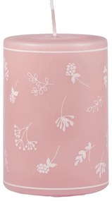 Fleur rózsaszín gyertya, égési idő 30 óra - Unipar