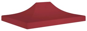 burgundi vörös tető partisátorhoz 4 x 3 m 270 g/m²