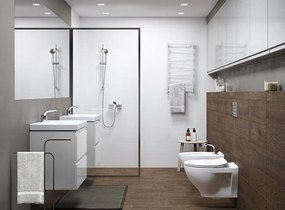 Cersanit Moduo CleanOn, szett 934 függesztett wc csésze + wc ülőke, K701-147