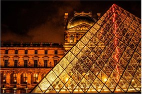 A párizsi Louvre képe (90x60 cm)