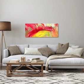 Absztrakció kép - festmény (120x50 cm)