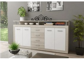 Komód Jachim Juno New sonoma tölgy + fehér. 752205